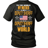 Mother Deputy Sheriff (backside design only)