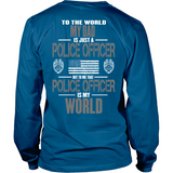 Dad Police Officer (backside design only) - Shoppzee