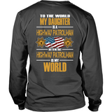 Daughter Highway Patrol (backside design) - Shoppzee