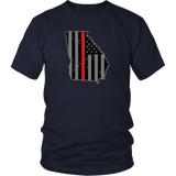 Georgia Firefighter Thin Red Line