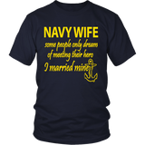 Navy Wife T Shirt