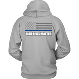 Blue Lives Matter (back) - Shoppzee