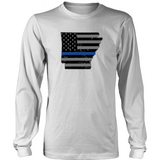 Arkansas Thin Blue Line Tee - Shoppzee