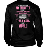 My Daughter The CNA (backside design)