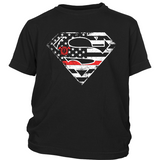 Firefighter Thin Red Line American Hero Maltese Cross